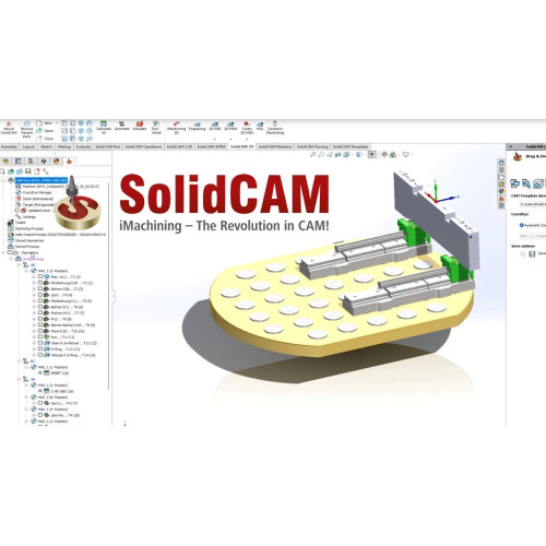 Установка SolidCAM